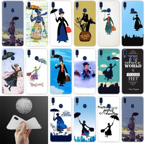 Soft Silicone Cover Phone Case Mary Poppins For Huawei Honor 30 20 10 9 Lite 9a 8a 7a pro 8x 10i 30s