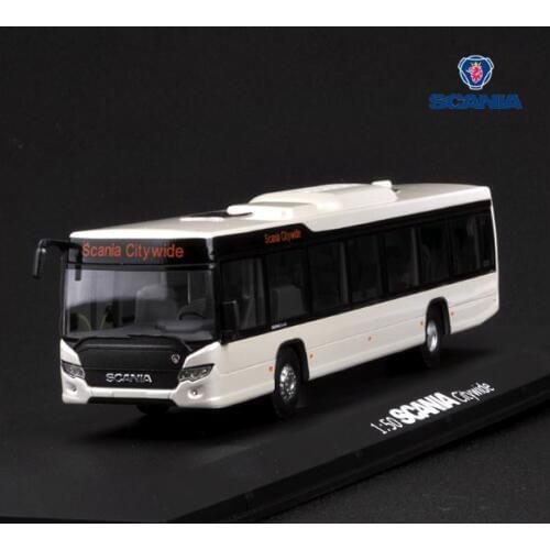 Alloy Model Gift 1:50 Scale Scania A90 City Wide Transit Bus Vehicle DieCast Toy Model for Collection Decoration