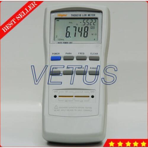 TH2821B Portable Handheld LCR Meter with Dual 5-digit LCD display