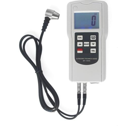 Ultrasonic Thickness Meter AT-140A 0.1mm Resolution 1.2 ~ 200mm