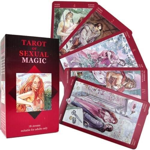 High quality Tarot of Sexual Magic Tarot Cards Table Board Game Cards Playing Card Holiday Family Party Gift Wholsale