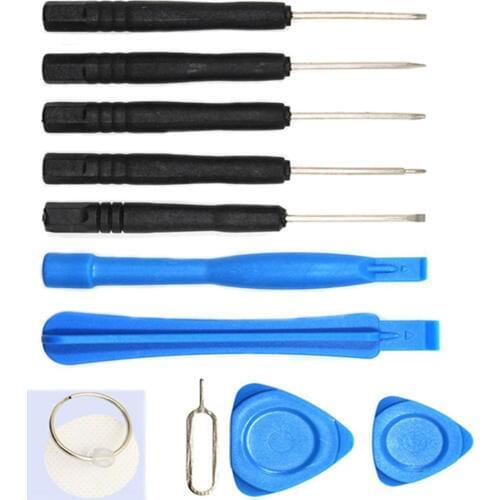 1set/11 pcs Cell Phones Opening Pry Repair Tool Kit Screwdrivers Tools