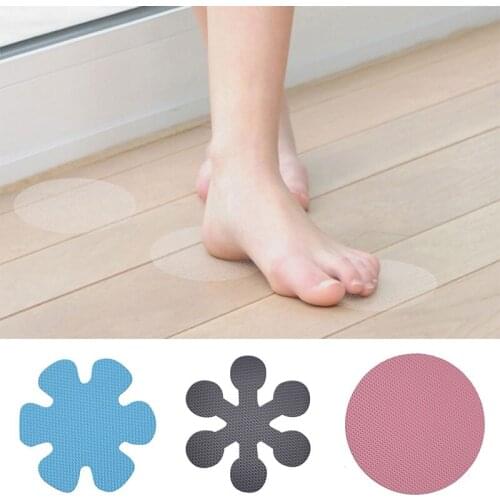 10PCS Bathroom Non-Slip Stickers Bathtub Non-Slip Strip Stair Steps Transparent Tape Waterproof Strong Floor Safety Mat