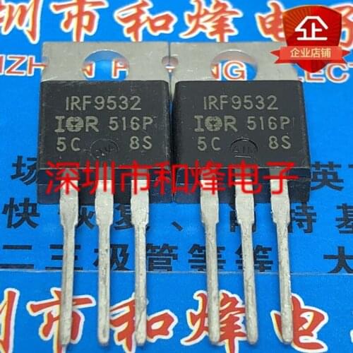 100% New&original IRF9532 TO-220 100V 12A 5pcs/lot