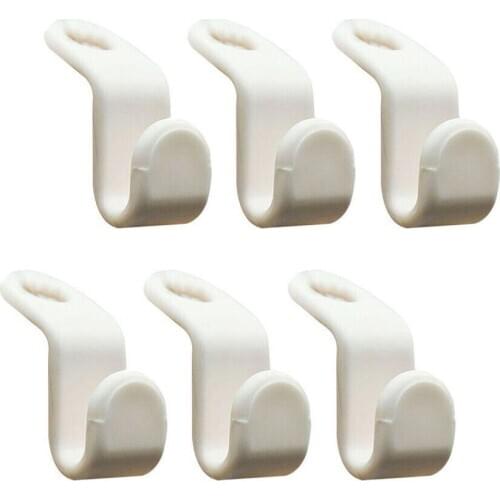 6 Pcs Cabinet Hook Hanger Multi-layer Storage Hook Hanger Rack Closet Space Extension Wall Hanger Saver Key Wonder X3M0