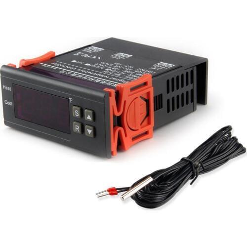 Digital Temperature Controller Thermostat Thermoregulator For Incubator Relay LED 10A 110V Digital Temperature Controller