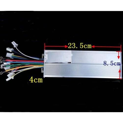 Electric Motorcycle Electric Vehicle Controller Electric Tricycle Brushless Controller Modified 18 Tube 48V-60V 1000W Universal