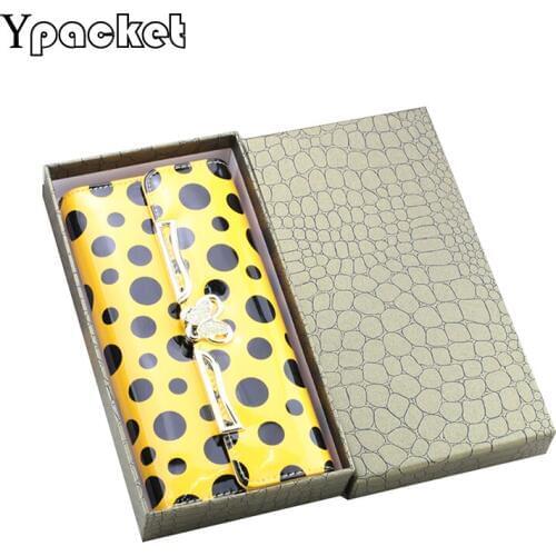 Mix Colors Wallet Box 20pcs/Lot 21*11*3.5cm Jewellery Organizer Storage Box Necklace Pendant Gift Packaging Boxes