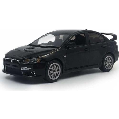 Die-cast alloy 1/43 Scale black simulation car model Toy sports car Collection decoration display