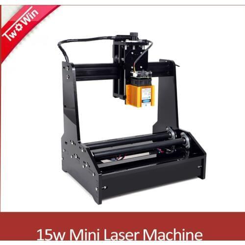 15w mini Laser Engraving Machine Cylindrical Desktop Portable Engraver 15w Automatic DIY Lettering Machine CNC router