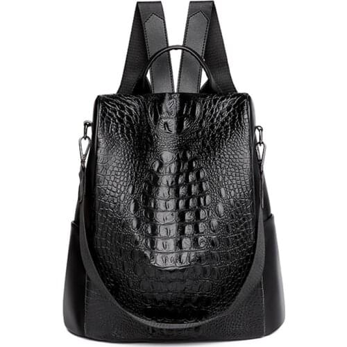 2021 Fashion Anti-Theft Backpack Designers Large Capacity Shoulder Bag Pu Leather School Pack Femme Travel Crossbody Handbags