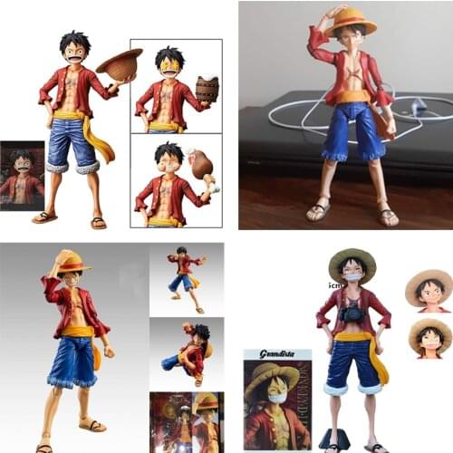 One Piece Anime Monkey D Luffy Figures Toy Men Luffy Anime Three forms Action Figure Grandline Collectible Model Dolls