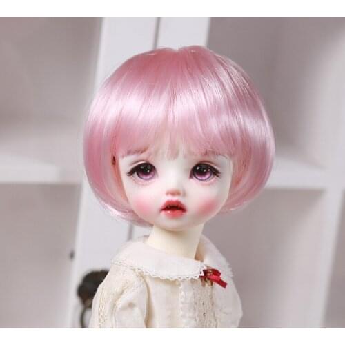 New Arrival 1/3 1/4 1/6 Bjd SD Short Cool Wig Hair High Temperature Wire BJD Wig Accessories