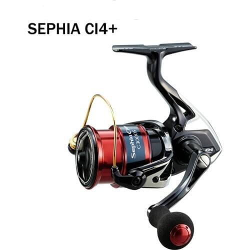 SHIMANO Sephia CI4+ C3000S C3000SDH 9+1BB 5.0:1 Gear Ratio Sleeve-fish Saltwater Spinning Fishing Reel