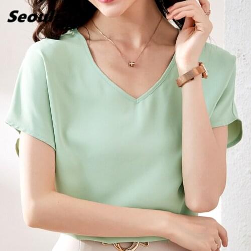 Женские летние футболки Seoulish China At AliExpress