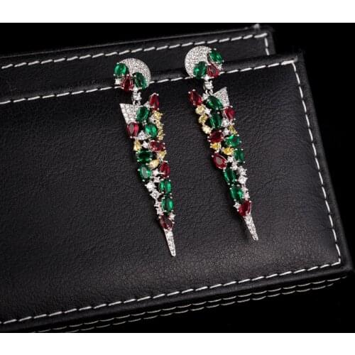 FXLRY High-End Clearance Price Zircon Earrings,Variety Of Options