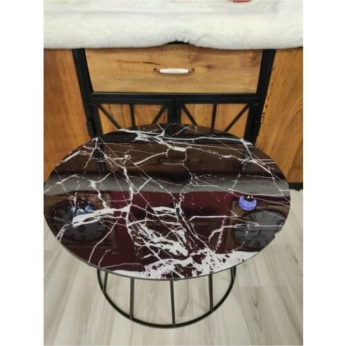 Modern Medium coffee table Marble Pattern coffee tables table basse furniture living room table