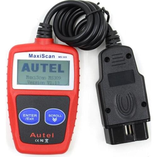 Universal MS309 CAN BUS OBD2 Reader Scanner Auto Diagnostic Tools Kits Car Automotive Code Reader MaxiScan Autel Car Tester PTCS