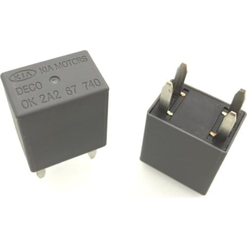 1PCS NEW AUTO Car Headlight 12V relay OK 2A2 67 740 OK2A267740 4pin For KIA Cerato