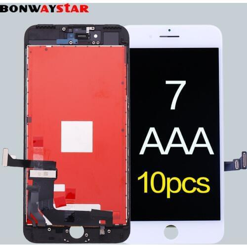 10pcs LCD Screen for iphone 7 display LCD Touch Screen Digitizer Assembly Replacement for Apple iphone 7 lcd ecran pantalla AAA