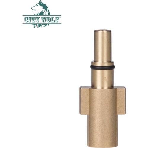 City Wolf high pressure washer snow foam lance soap bottle brass adaptor for AR Bosch AQT Black&Deck car washer accessory
