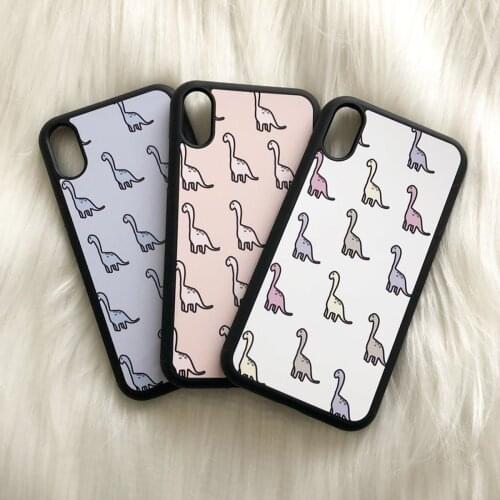 Krajews Dino baby collage coque Phone Case for iPhone 12 mini 5 6S 7 8 PLUS X XS XR 11 PRO MAX SE 2020 Back Cover Funda Shell