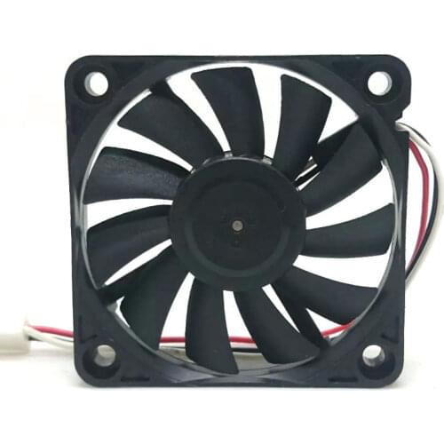 For Nidec D06X-12TL 6010 12V 0.10A2 Balls Bearing Cooling fan with 3 Wires 3Pins