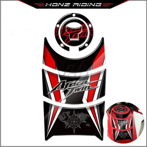 For Honda CRF1000L Africa Twin 2016-2019 3D Motorcycle Fuel Gas Cap Sticker Tank Pad Protector