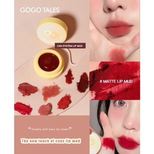 Lip Mud Lip Glaze Velvet Matte Lipstick Liquid Lipstick Waterproof Moisturizing ​Lip Makeup Cosmetic TSLM1