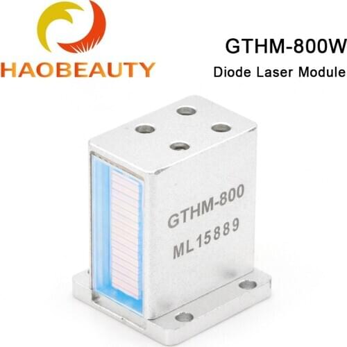HAOBEAUTY Diode Laser Modules for Hair Removal GTHM-800 800W Side / Back / Bottom Water Out