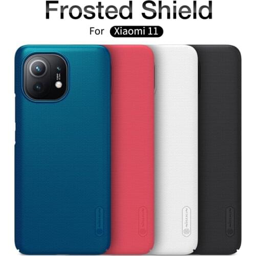 Original NILLKIN Case For Xiaomi Mi 11 Ultra Mi11 Lite Frosted Shield Shell Matte Hard Back Cover For Mi 11 Pro 11i 11X Cases