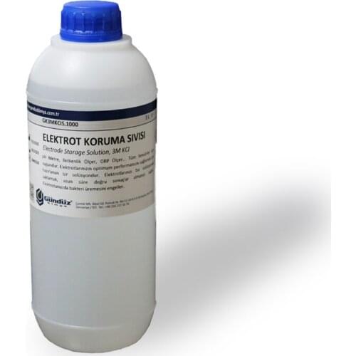 PH Electrode storage solution, 3 Molar KCI, 1 Liter