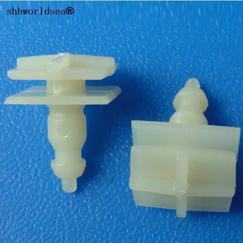 Shhworldsea auto fasteners clip below skirt buckle for nissan
