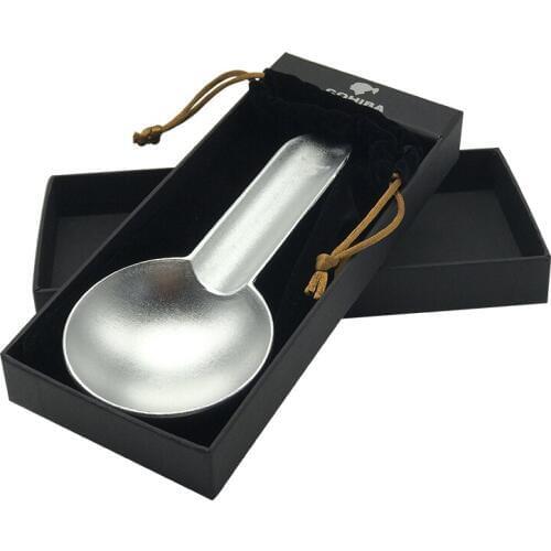 Scrub Silver COHIBA Ashtray Stainless Steel Mini Size Portable Travel Cigar Ashtray