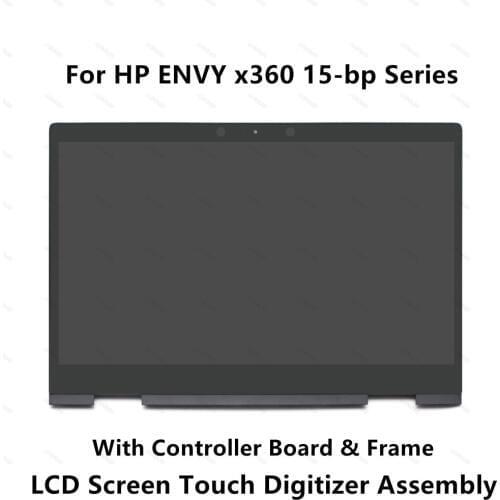15.6'' FHD LCD Display Screen Touch Glass Digitizer Assembly For HP ENVY 15-bp003ng 15-bp003nn 15-bp003nx 15-bp003tx 15-bp004na
