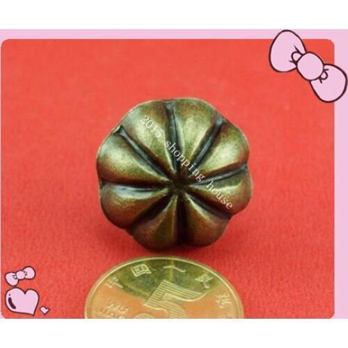 21mm*23.5mm Umbrella type bronze color iron Upholstery Nail Jewelry Box Wall Door Sofa Furniture Decorative Tack Stud Pushpin