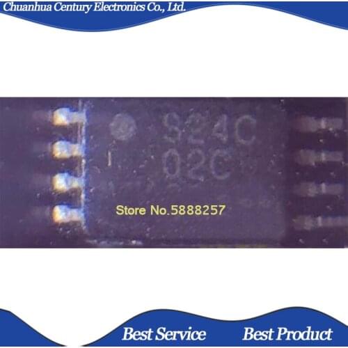 20 Pcs/Lot S-24C02CI-T8T1U S24C02C TSSOP8 New and Original In Stock