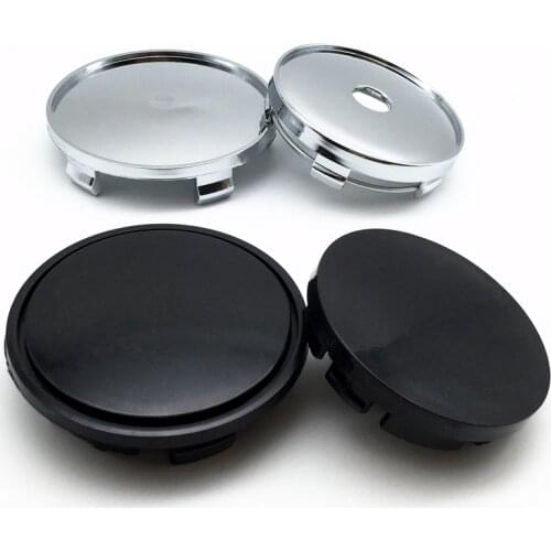 4pcs 56mm 60mm 65mm 68mm 5JA601151 Blank LOGO Base Cover For Car Wheel Center Hub Caps Wheel Center Cap Hub Cover Rim Center Cap
