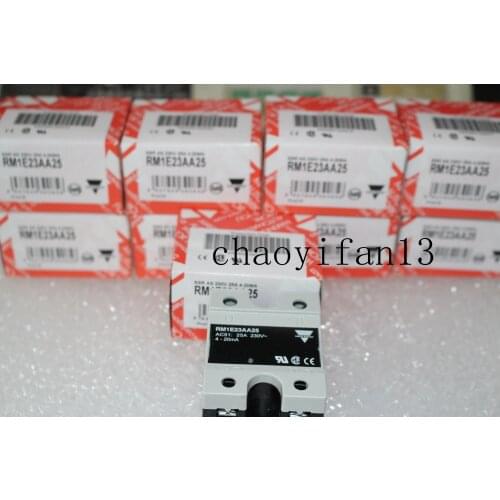 Brand new original CARLO GAVAZZI Relay RM1E23AA25 RM1E23V25 RM1E23AA50 RM1E23AA100