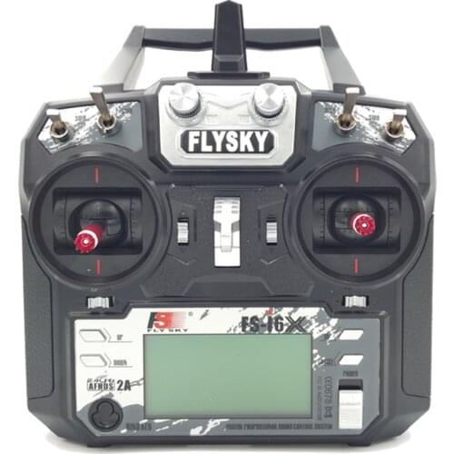 FLYSKY FS-i6X FS i6X 10CH 2.4GHz AFHDS 2A RC Transmitter With X6B iA6B A8S iA10B iA6 Receiver for RC FPV Racing Drone Retailbox