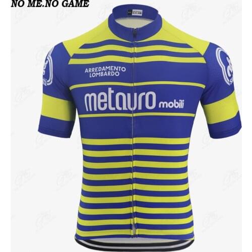 Summer retro cycling jersey mens pro team road racing cyclist clothing NO ME NO GAME bicycle clothes MTB bike jersey