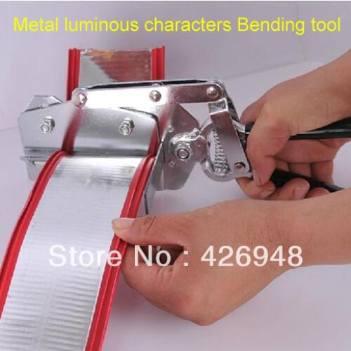 Aluminum iron stainless steel luminous characters Bending tool,LED advertising letter SEAMING PLIERS,Metal edge bender pliers