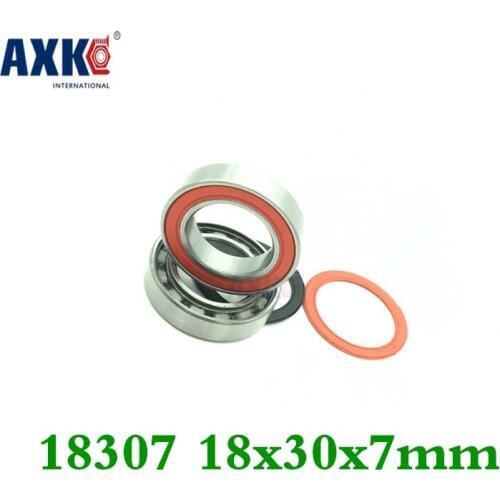 Axk 18307 Hybrid Ceramic Bearing 18x30x7mm Abec-1 (1 Pc) Bicycle Bottom Brackets & Spares 18307rs Si3n4 Ball Bearings 18307-2rs