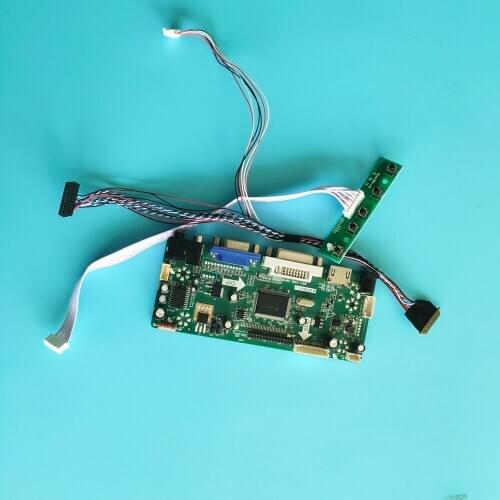 Kit For B156XW04 V0 1366X768 Audio card DIY DVI Panel 40pin LVDS Screen Monitor Controller board 15.6"LED LCD HDMI VGA