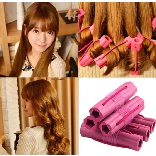 Overnight curls Makers Soft Foam Bendy Twist Curls DIY Styling Hair Rollers Tool for Women Accessories