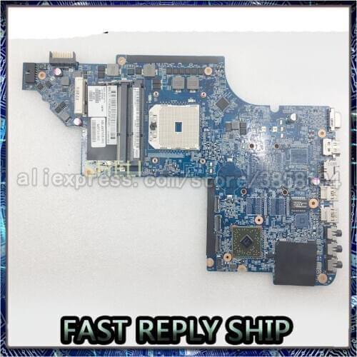 SHELI FOR HP 669714-001 666518-001 Free shipping pavilion DV7 DV7-6000 laptop motherboard with A70M chipset