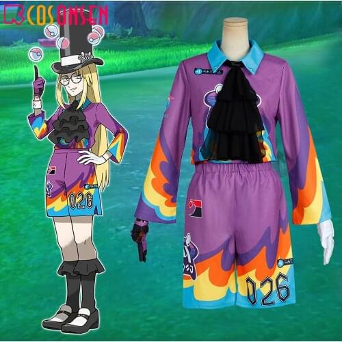 Sword Shield Avery Battle Cosplay Costume Galar Cosplay COSPLAYONSEN Custom Made Full Set