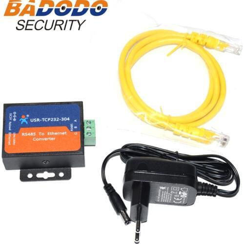 USR-TCP232-304 RS485 to Ethernet Server Serial to TCP/IP Converter Module with Built-in Webpage DHCP/DNS HTTPD Supported