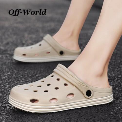 Men Causal Summer Sandals EVA Garden Clogs Couple Sandals Water Shoes Hospital Shoes Women Beach Water Slippers Zapatos Hombre