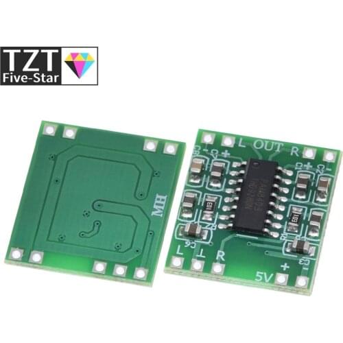 PAM8403 module digital power amplifier board miniature class D power amplifier board 2 * 3 w high 2.5 ~ 5 v USB power supply